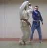 Seoi-nage (variant högerkast med vänsteringång)