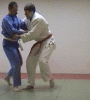 Uchi-mata (benkast-variant)